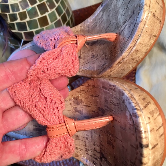 NEW! Maurice’s Beachy Cork Wedge Platform Sandals - Picture 2 of 8